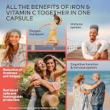 AAVALABS Gentle Iron Supplements 42mg Bisglycinate 120 Capsules view 3
