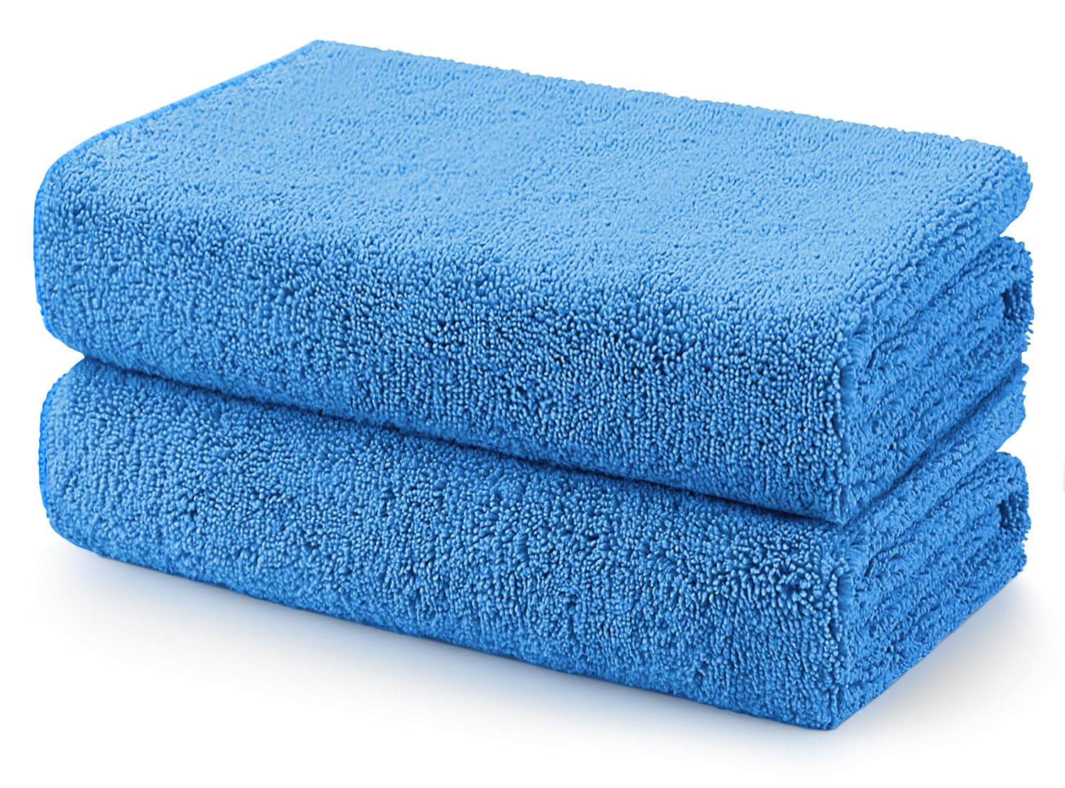 HOMEXCEL Professional Large Microfiber Car Drying Towels 2 Pack, 31" x 24"