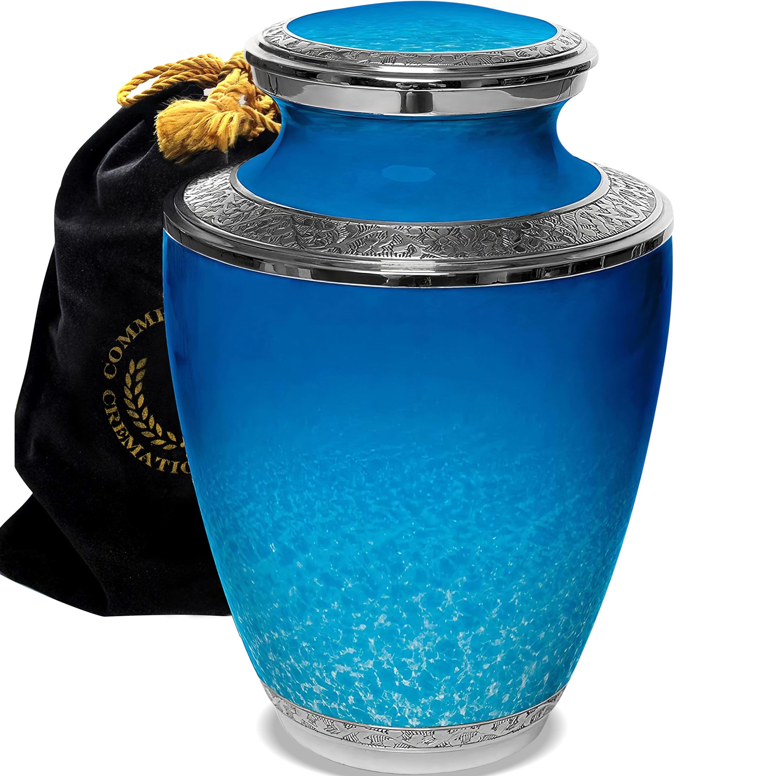 Ocean Tranquility Crematorium Urn, Cremation Urns for Adult Ashes, Urns for Ashes, Cremation Urns for Human Ashes Adult — image 1
