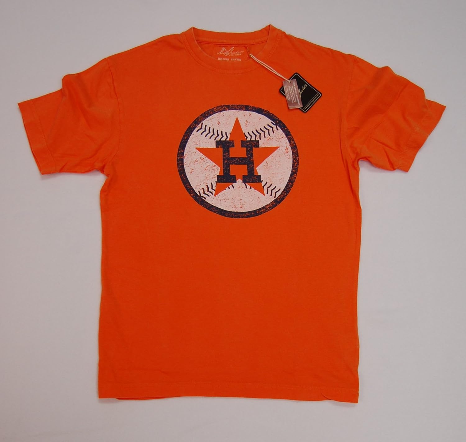 Amazon.com : Houstan Astros Retro Baseball Logo T-Shirt by Red Jacket Size XXL : Athletic T 
