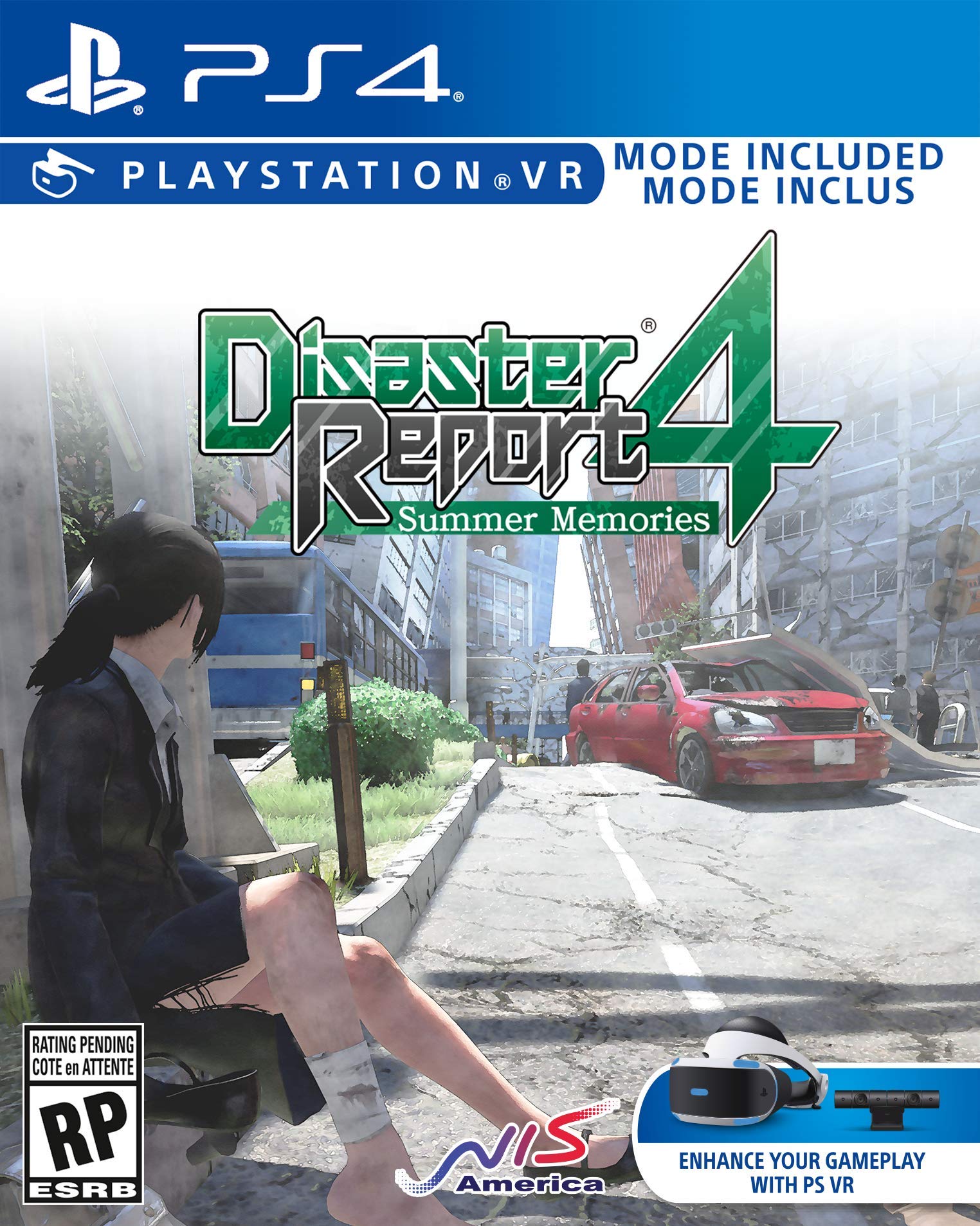 NIS America Disaster Report 4: Summer Memories for PlayStation 4, DR-03433-9