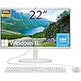 HP All-in-One Desktop Computer, 21.5" FHD Display, Intel Celeron J4025 Processor, 16GB RAM, 256GB SSD, Webcam, HDMI, RJ-45, Wi-Fi 6, USB-C, Wired Keyboard&Mouse, Windows 11 Home