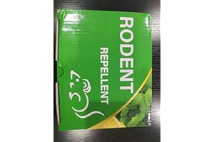 ROTIAH Natural Peppermint Oil Mice Rodent Repellent, Indoor & Outdoor, Natural Mouse Deterrent Family & Pet Safe