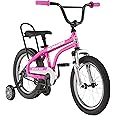 Schwinn Krate EVO Kids Bike for Boys and Girls Ages 3-5 Years, 16-Inch Wheels, Front Suspension, Slik Rear Tire, Rider Height 38 to 48-Inches, Removable Training Wheels, Rear Coaster Brake