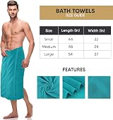 Utopia Towels 4 Piece Bath Towel Set 69x137 cm 100% Ring Spun Cotton Turquoise view 2