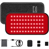 Red Light Therapy for Body, 660nm 850nm Infrared Light Therapy Pad, Wearable Wrap with Timer Remote Control for Back Shoulder Waist Knee, Infrared Light Device Home Use, 12.4'' x 5.7'' Large Area