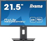 iiyama XB2283HSU-B1 21.5 inch VA Full HD 1080p 1ms HDMI DP USB Hub Monitor view 1