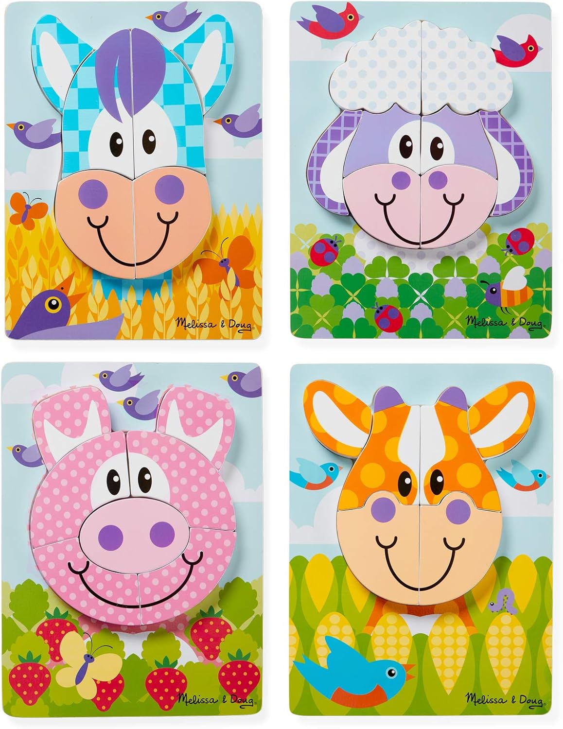 melissa and doug puzzle set