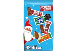 HERSHEY'S Hershey Assorted Flavored, Christmas Candy Bulk Bag, 32.45 oz