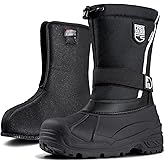 FREE SOLDIER Mens Snow Boots Insulated Waterproof Hiking Winter Shoes Nonslip Outdoor Ankle Cold Weather Boots with Warm Inner