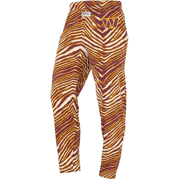 Amazon.com: Zubaz NFL Unisex Z88 Pants for Men and Women Zebra