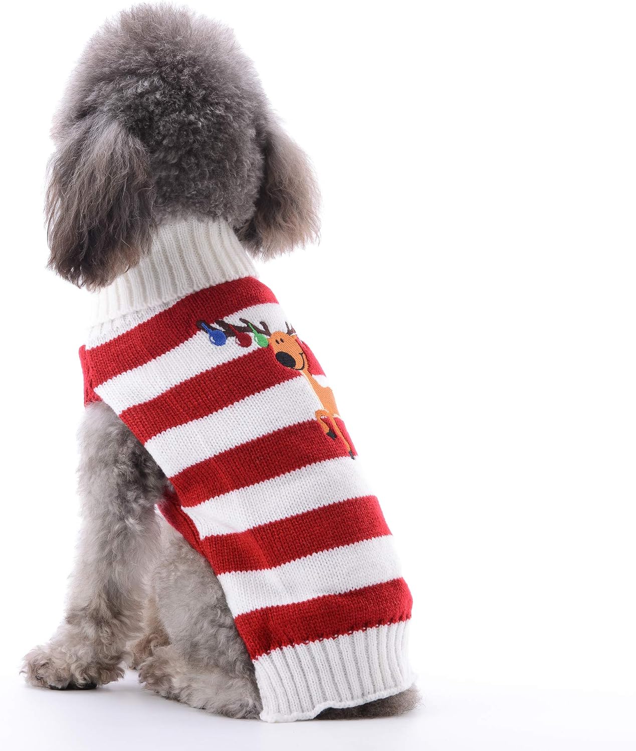 ABRRLO dog costumes dog clothing cotton sweater party Christmas day winter coat knitted pullover dress up pet dog sweater pet costume fashion holiday party puppy gift for dog