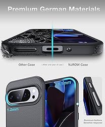 NJROW Strong Magnetic for Google Pixel 9/9 Pro Case