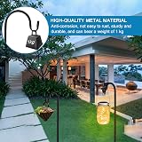 AKOFIC 2 Pack Adjustable Shepherds Crook Hooks 100cm Garden Stake view 3