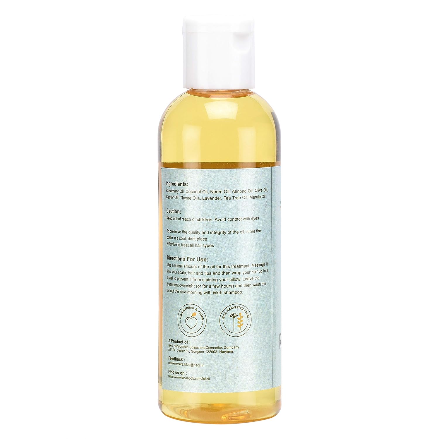 Buy Hair Oil Rosemary Deep Nourishing Anti Dandruff 100 Ml