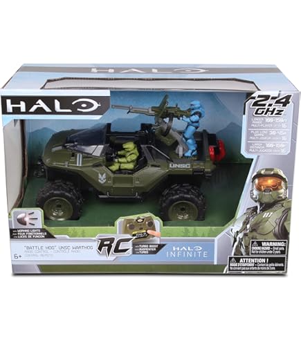 Amazon.com: 2021 Halo Infinite Series Wave 3 GUNGOOSE with Spartan