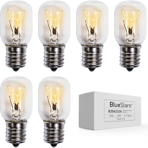 Amazon.com: BlueStars 8 Packs 8206232A Whirlpool Microwave Oven 