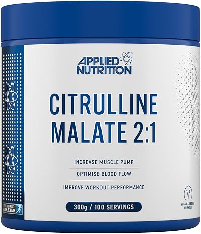 Applied Nutrition Citrulline Malate 2:1 3000mg Per Serving Unflavoured 300g