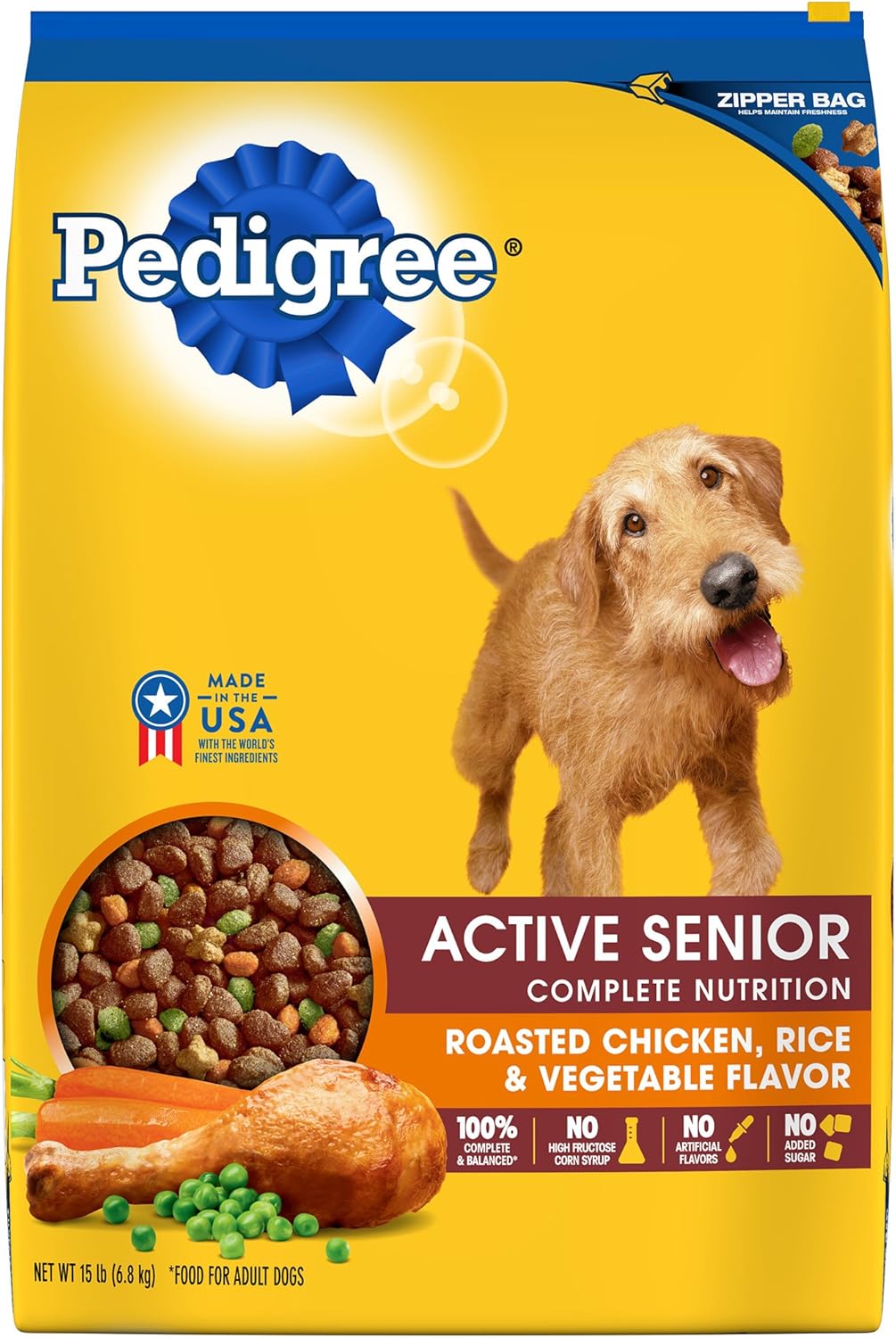 PEDIGREE Healthy Longevity Targeted Nutrition with Chicken and Rice Dry