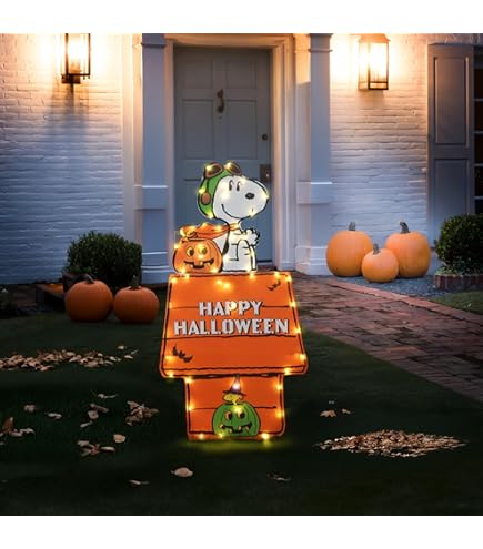 Amazon.com: PRODUCTWORKS 18 Inch Peanuts Halloween Super Hero