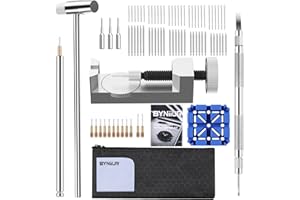 BYNIIUR Watch Link Removal Kit, Watch Band Adjustment Tool Kit, Watch Link Strap Pin Removal Tool, Watch Sizing Tool Kit for Watch Bracelet Adjustment Resizing, Watch Pin Pusher Removal Tool