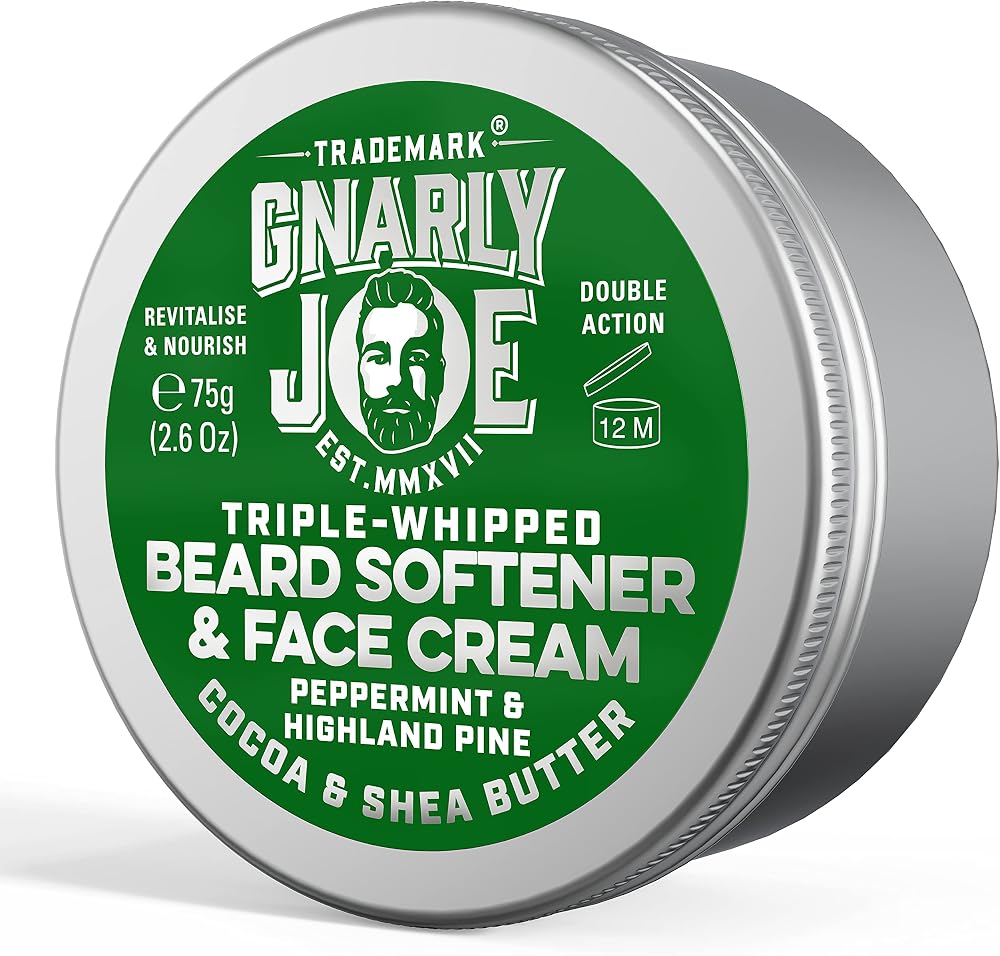 Trademark Gnarly Joe Beard Softener & Face Cream 85ml Nightly Hydration