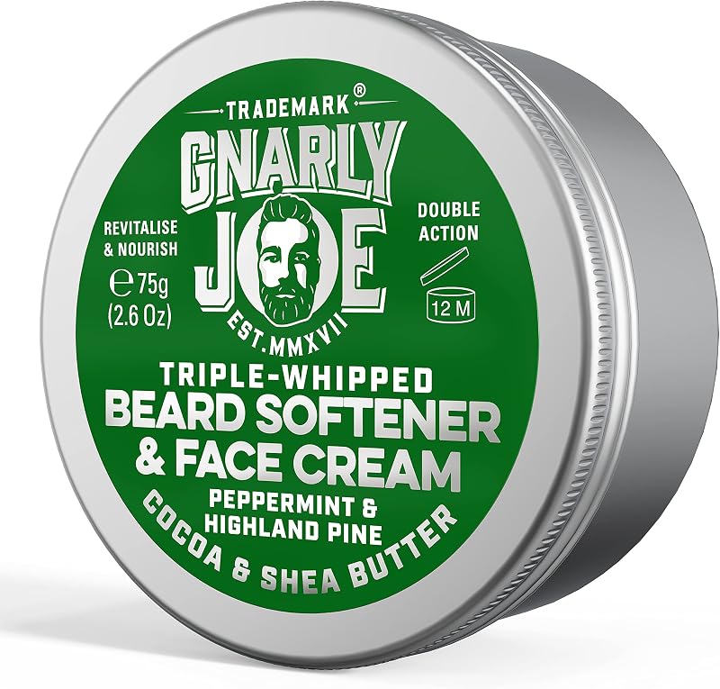 Trademark Gnarly Joe Beard Softener & Face Cream 85ml Nightly Hydration