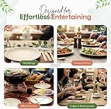 FOOGO Green Disposable Wooden Cutlery Set 150pcs Birch 16cm Eco Biodegradable view 5