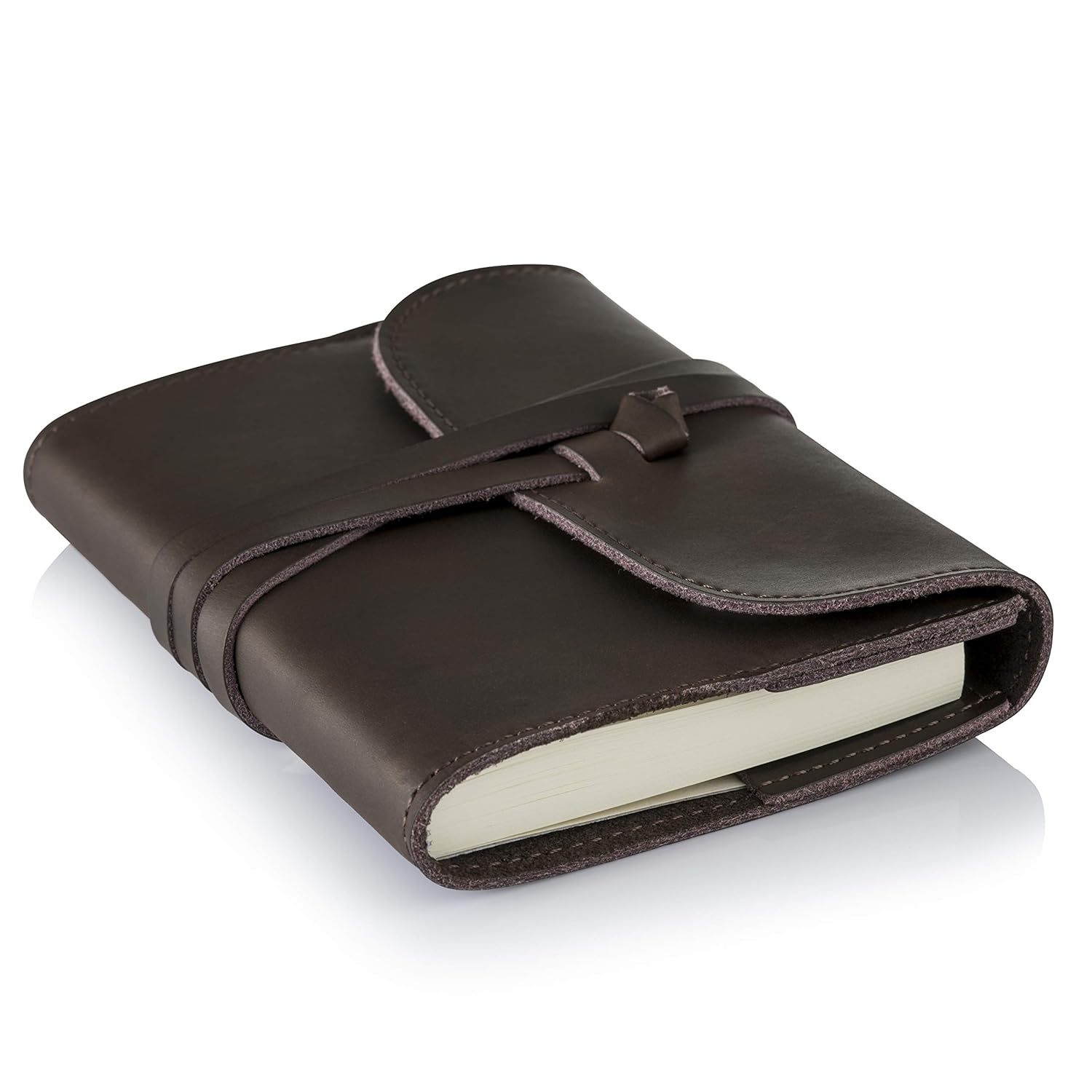 Real Leather Journal Writing Notebook Premium Quality Unlined Paper