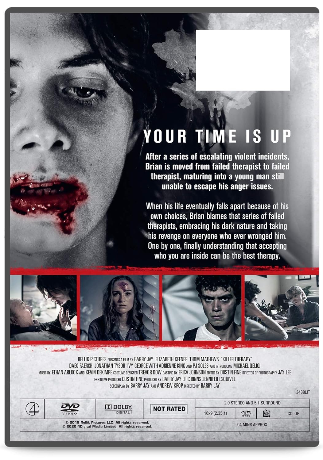 Amazon Com Killer Therapy Elizabeth Keener Thom Mathews Pj Soles Adrienne King Daeg Faerch Movies Tv