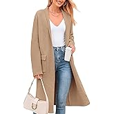 MASCOMODA Open Front Long Cardigan Sweaters for Women Trendy 2025 Fall Winter Oversized Sweater Coats Knit Coatigan Jackets