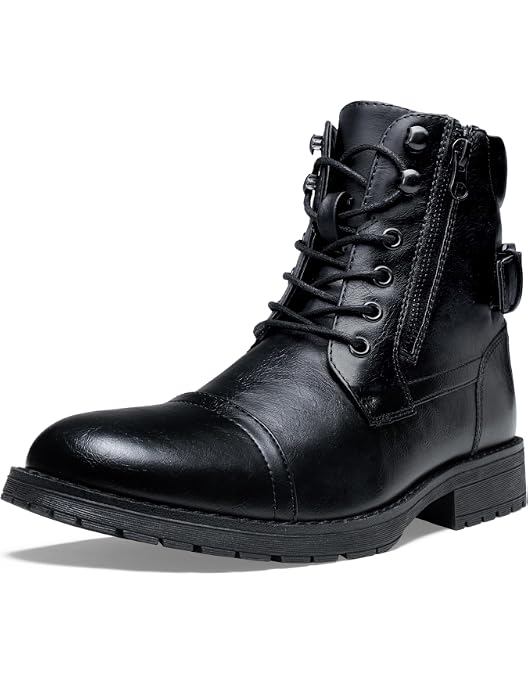 Amazon.com | TAFT Mens Rome Genuine Leather Embossed Lace-up  display picture 1