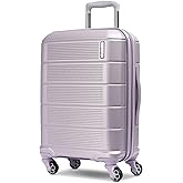 American Tourister Stratum 2.0 Expandable Hardside Luggage with Spinner Wheels, Purple Haze, Carry-on