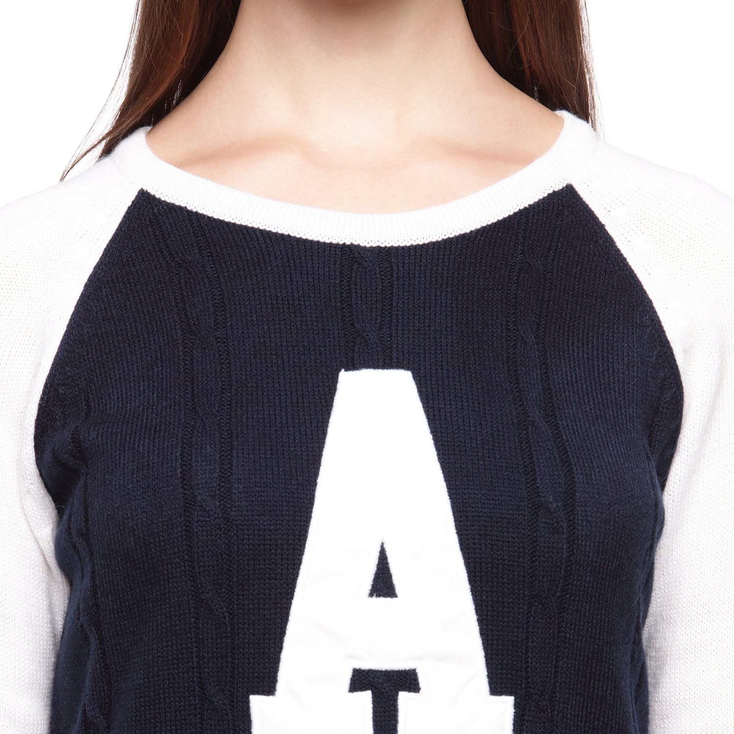 ajile by pantaloons women's round neck sweater