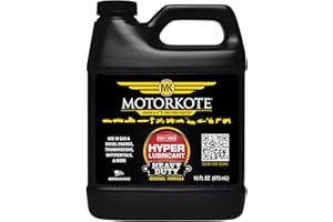 Motorkote Hyper Lubricant Engine Treatment, MK-HL16-06, 16-Ounce, Single