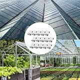 COSORO 100pcs Greenhouse Z Clips Glass, Stainless Steel Glazing Clips view 6