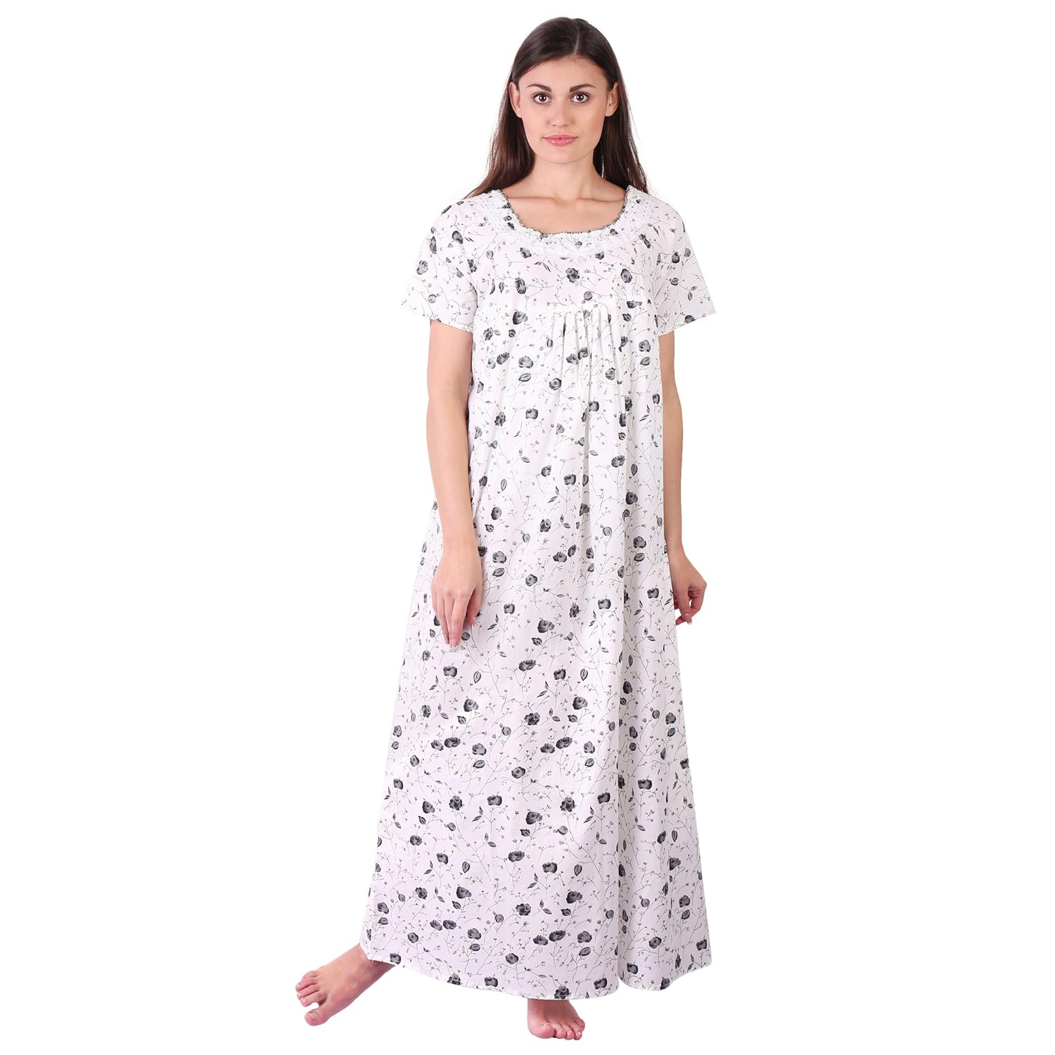 cotton maxi night wear
