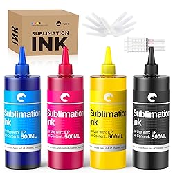 Hiipoo 2000ml Sublimation Ink Refilled Bottles Work