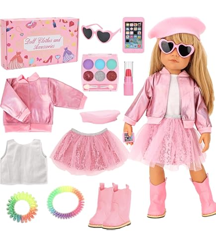 Ifundom 5 Pièces Chaussettes Dentelle Pour Poupées - Accessoires Mignons Collants Et Bas En Dentelle Pour Poupée, Jeu De Rôle Fille