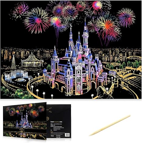 最高スクラッチアート 子供やり方 かわいい子供たちの画像