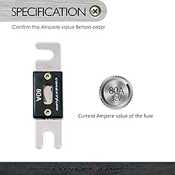 Conext Link ANL80-5 80 A Amp ANL Blade Fuse Nickel