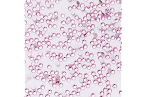 GAVIYE 1440Pcs Light Pink Crystal Rhinestones,Glass Flatback Rhinestones Gemstones Small for Nail Face Makeup Art Crafts Clothes Decoration - (SS10,2.8mm,Light Pink)