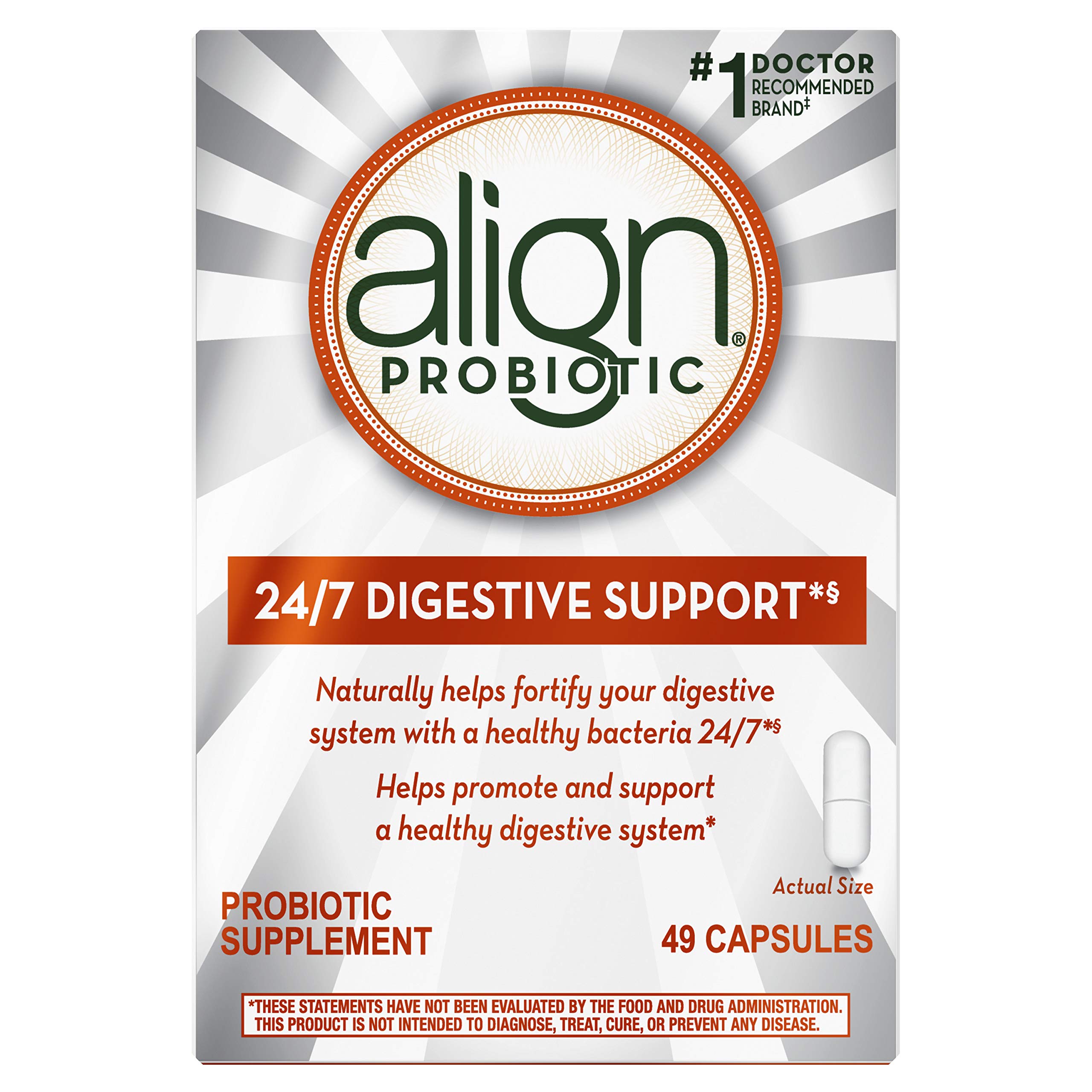 Align Digestive Health Probiotic Supplement 49 Count (881630241243)