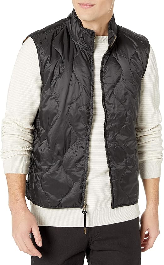 Billy Reid mens Full Zip Onion Quilted Water Resistant Down Vest at Amazon Menâs Clothing store