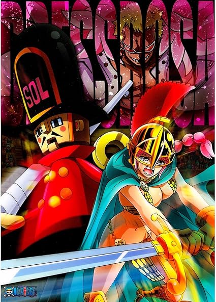 Fabulous Poster Affiche One Piece Dressrosa Arc Sol Soldats Manga 42x60cmb Amazon Fr Cuisine Maison