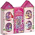 Make It Real: Disney Princess: Castle Style DIY Bracelet Kit - 332 pcs Jewelry Set, Create 12 Bracelets, 8 Exclusive Charms, Girls & Kids Ages 6+