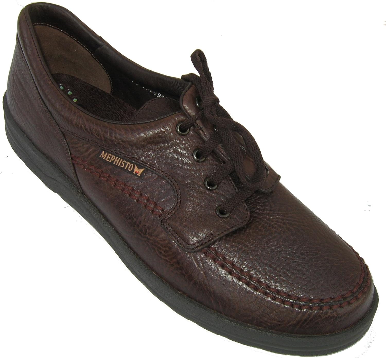 Mephisto Marcello Men Shoes with Drawstrings Leather Brown Size UK 12.5