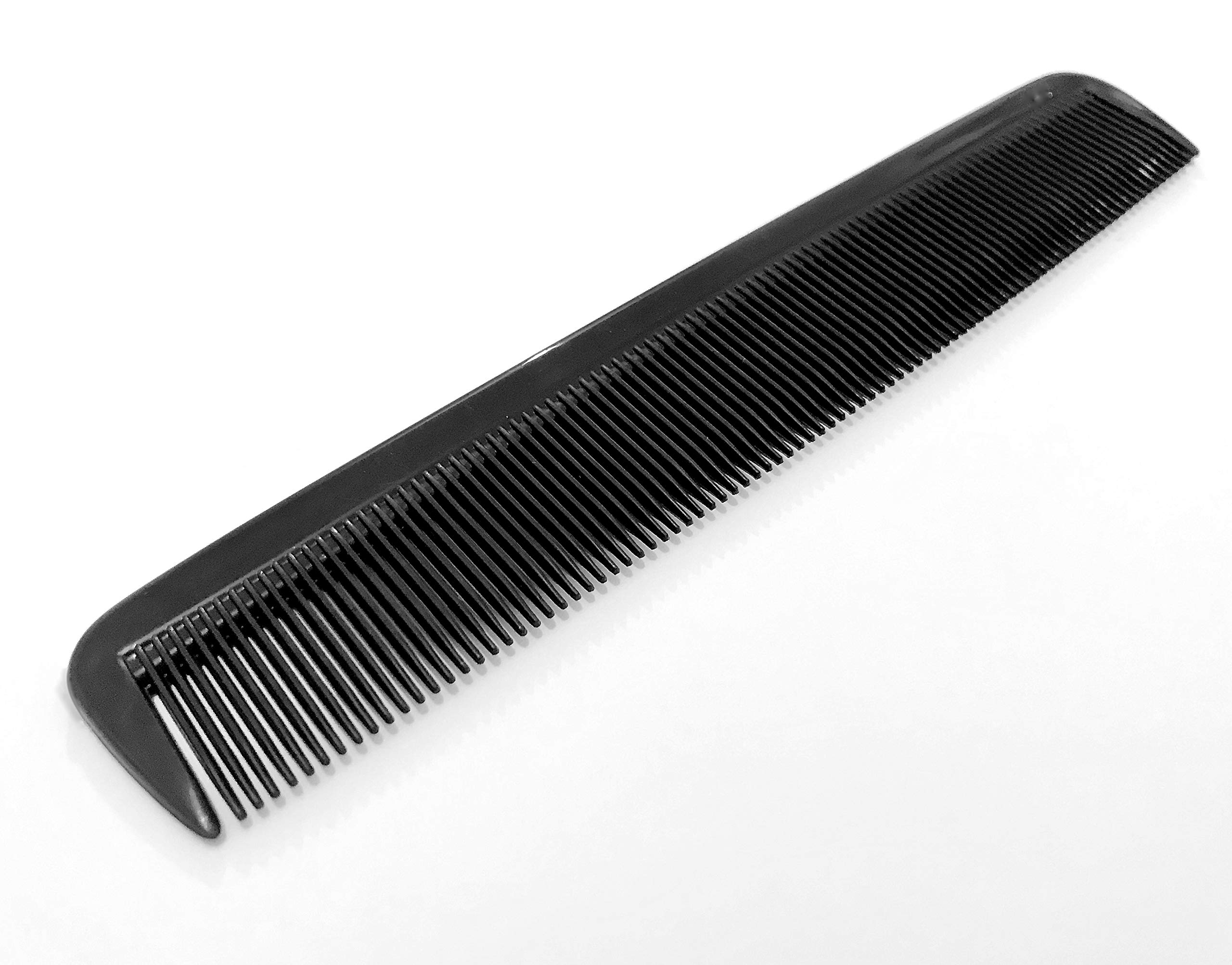 CS Beauty® - Gents Pocket Hair Plastic Comb 6" Pack of 2