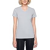 Insect Shield Women's UPF Dri-Balance Short Sleeve V-Neck Shirt