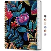 2026 Planner, Weekly and Monthly Planner for Women, Jan 2026 - Dec 2026 Pretty 2026 Calendar Planner with Monthly Tabs, Inner